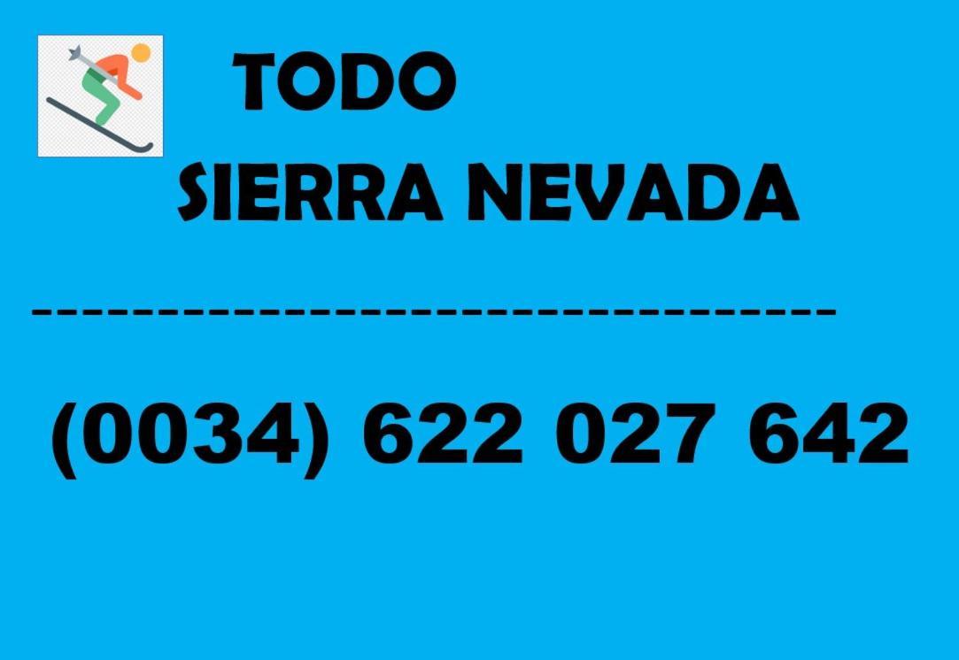 Todosierranevada Zona Baja - Edificio Atlas - Vistas A La Montana - Junto A Los Telecabinas Сьерра-Невада Экстерьер фото